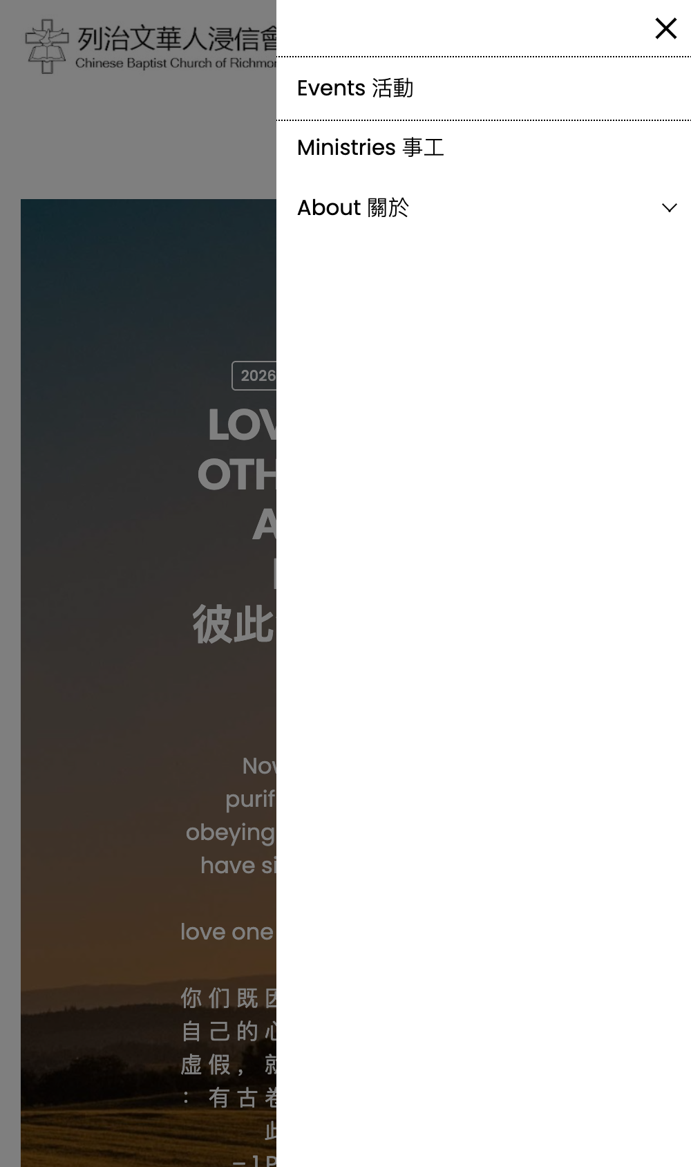 移动端菜单展开