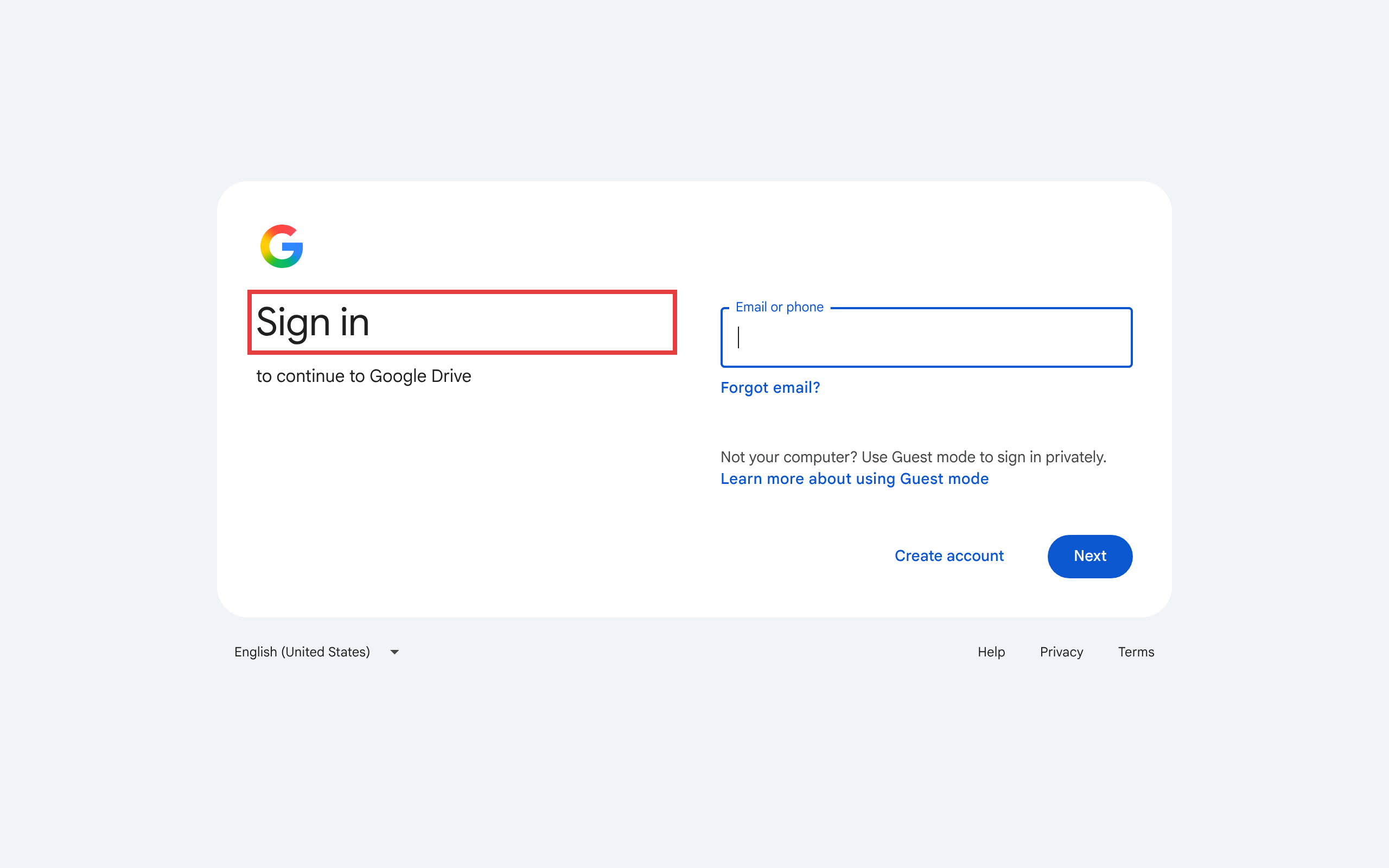 点击「内部资料」后遭遇的 Google Drive 登录拦截阻断墙